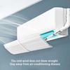 Adjustable Air Conditioner Windshield Plastic Air Flow Deflector Household Air Conditioning Baffle for Gentle Cooling