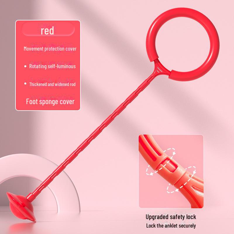 Luminous Flash Children's Jumping Foot Ring Toy