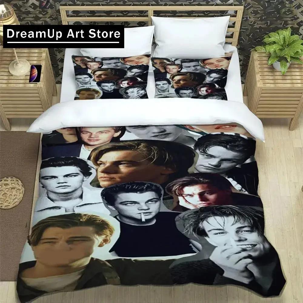 3D Print Titanic Leonardo DiCaprio Bedding Set Boys Girls Twin Queen Full Size Duvet Cover Pillowcase Bed Adult Fashion
