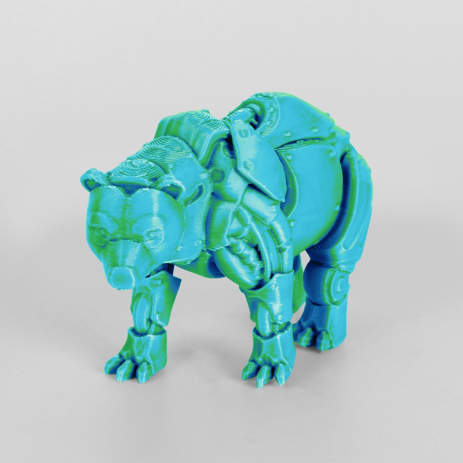 

Механические игрушки-животные, напечатанные на 3D-принтере, украшения для дома, модельные игрушки One Size