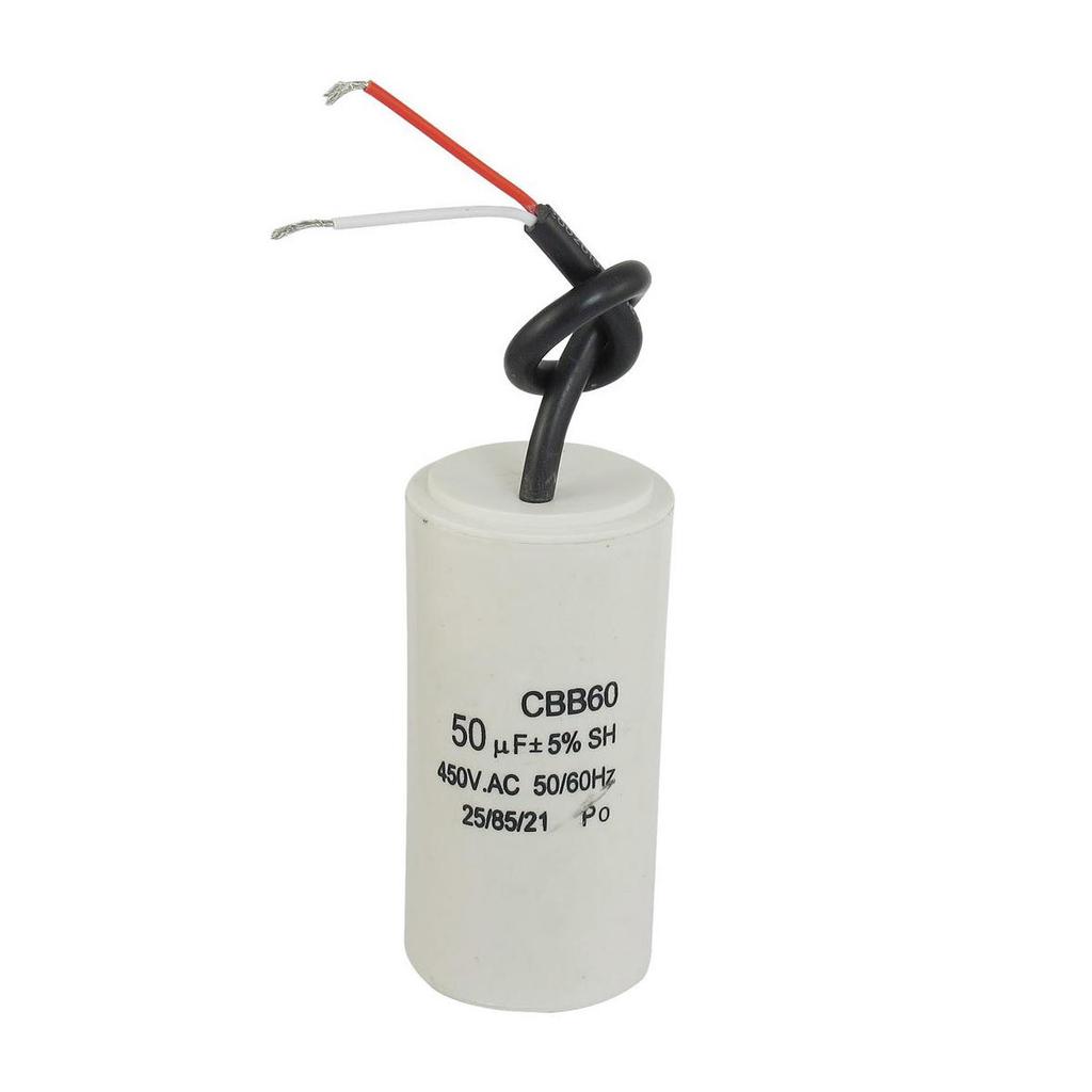 Polypropylene Film AC Motor Run Capacitor 50uF 450V CBB60