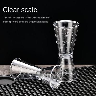 PP Measure Cup 20/40cc Jigger Short New Cocktail Shaker