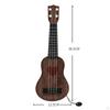 Ukulele Guitar Toy, 4 Strings Classical Educational Learning Toy Musical Instrument, for Early