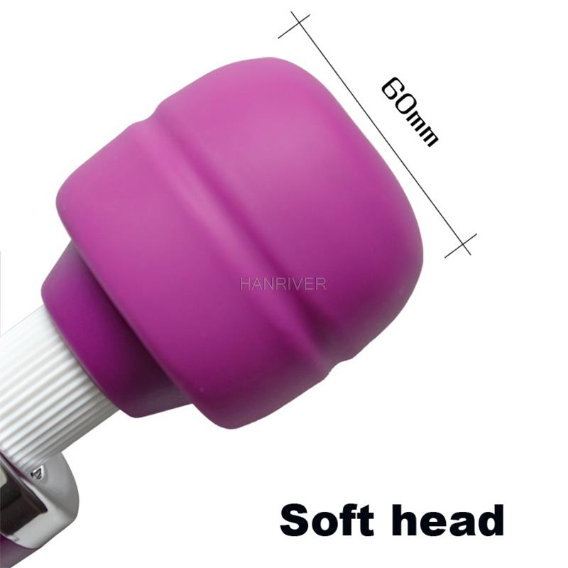 New 10 Speeds Magic Wand Massager,Big Magic Wand Massage Stick AV Vibrators Sexy Clit Vibrator Sex Toys for Women 32 *