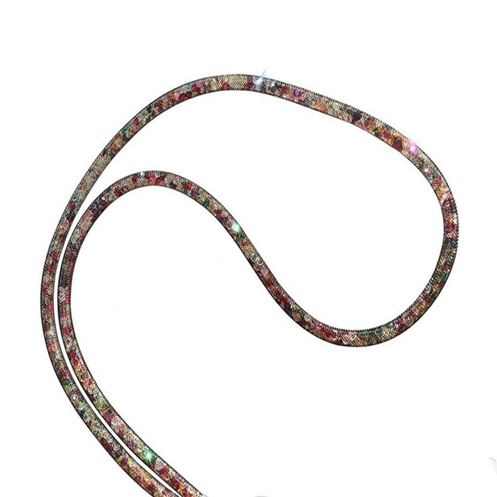 

Fashion Multi Color Id Card Retractable Lanyard Women Girls Phone Strap Portable Plain Lanyard Keyring Id Card Holder