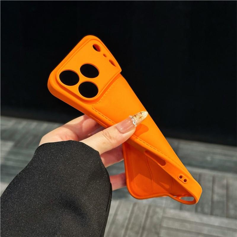 Luxury Solid Silicone Soft Shockproof Phone Case for iPhone 17 16 15 14 13 Pro Max Bumper Armor Candy Bright Color Airbag Cover
