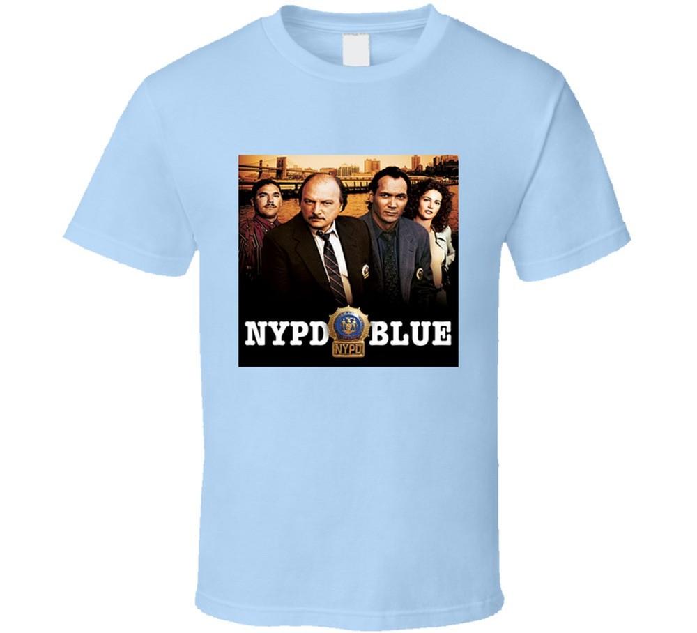 Nypd Blue Logo Tee Cool TV Show Series T Shirt Unisex T-Shirt M