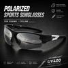 Sports Sunglasses Men Women UV400 Protection Lightweight Wrap Around Cycling Driving Fishing Outdoor Shades