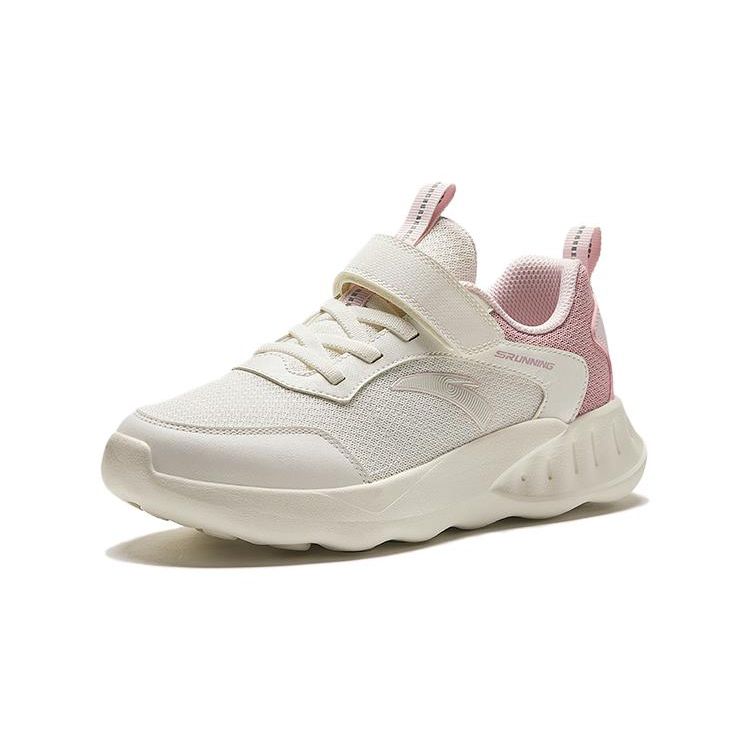 Anta Antiskid Wear Resistant Low Top Kids Running Shoes Kids Sneaker Light-Pink A322415504-1