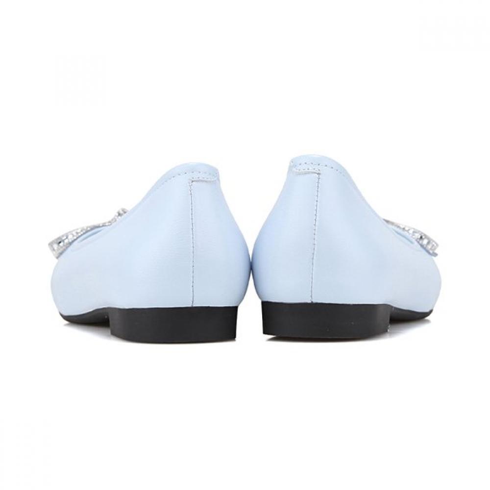 Barbara Leather Jewel Ribbon Feminine Flat 1.5cm 3 Colors Bbj106