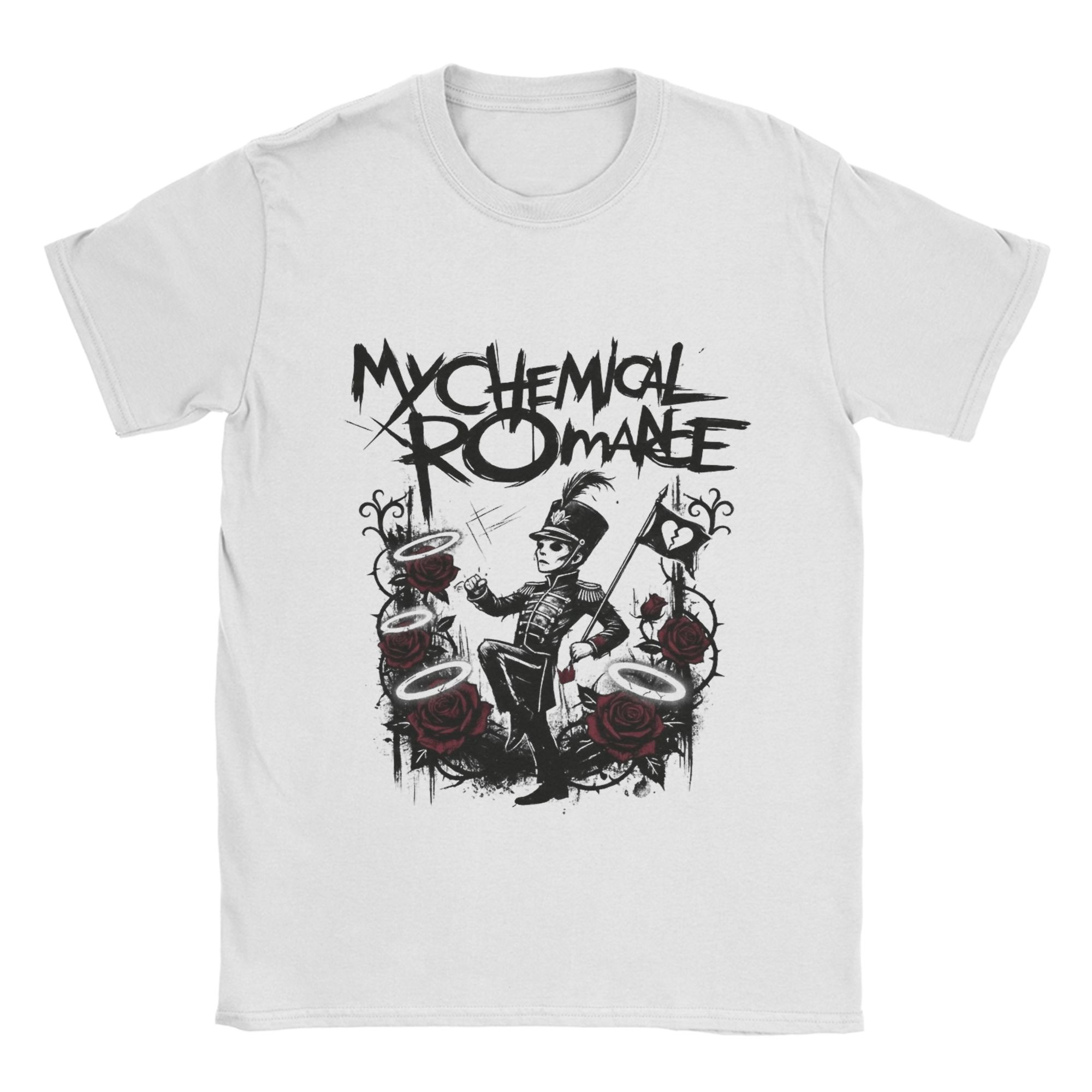 

My Chemical Romances Men T Shirt Funny Tees Short Sleeve O Neck T-Shirt 100% Cotton Summer Clothing 5XL різнокольоровий