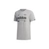 T Shirts Men's Gray Crew Neck Moderate Straight Fit FM6283