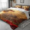 3pcs Comfortable Angel Theme Duvet Cover Set Soft High-Definition Digital Print Perfect Gift Soft Breathable 100% Polyester