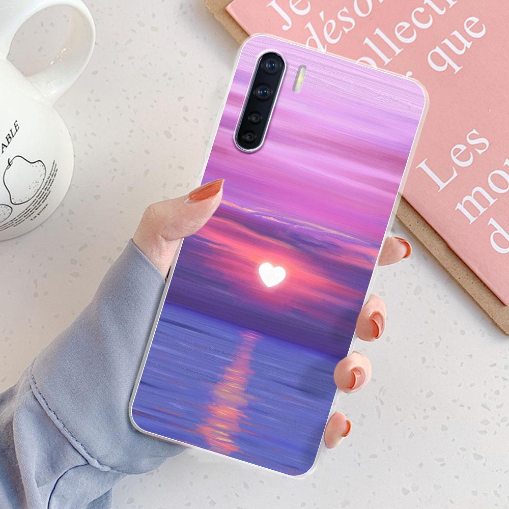For OPPO A91 Case For OPPO A91 Cover Girls Clear Soft Silicone Fundas Phone Cases For OPPOA91 A 91 Case Coque
