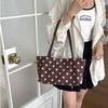 2026 Stylish Large Polka Dot Tote Bag - Spacious, Simple, and Elegant Women's Shoulder Bag for Commuting