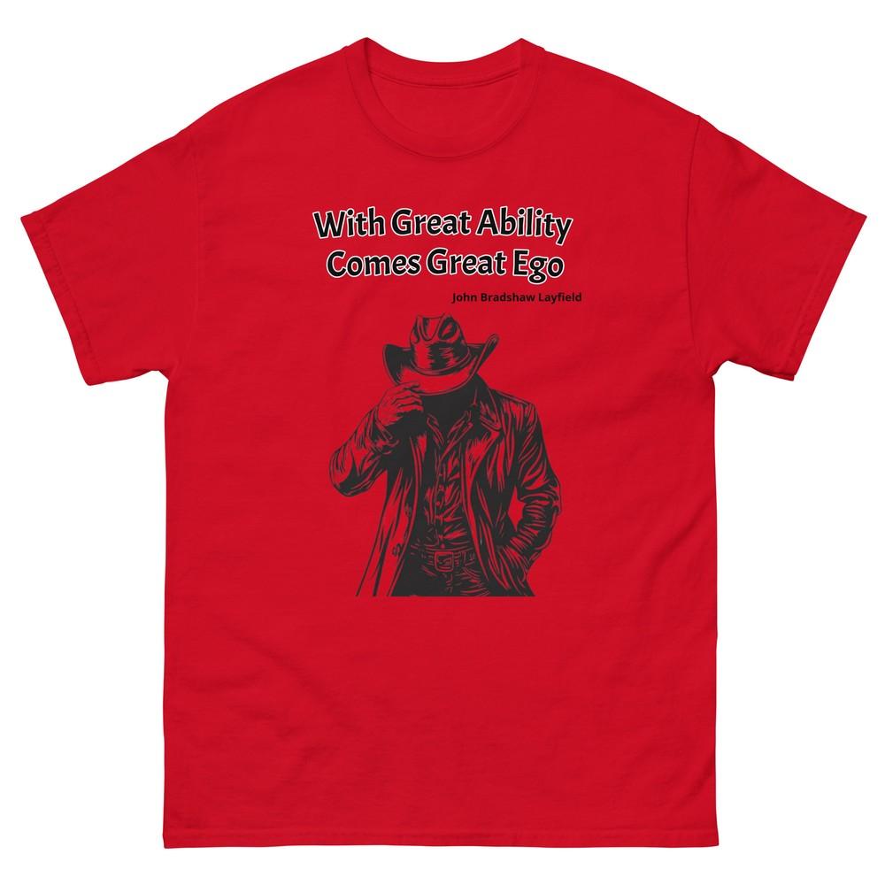 

Футболка JBL С большой силой приходит большая гордость, Мотивационная цитата, Футболка для рестлинга XL