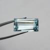 17.40 Ct Natural Baguette Cut Loose Gemstone   A++ Blue Aquamarine