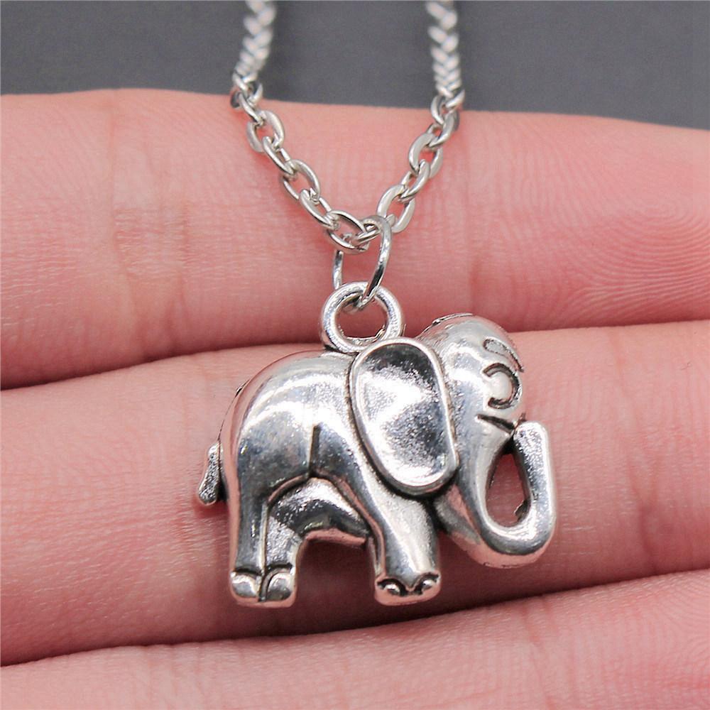 Halskette am Hals 43cm Kette Waldtiere Hochzeitsschmuck Zubehör QN031