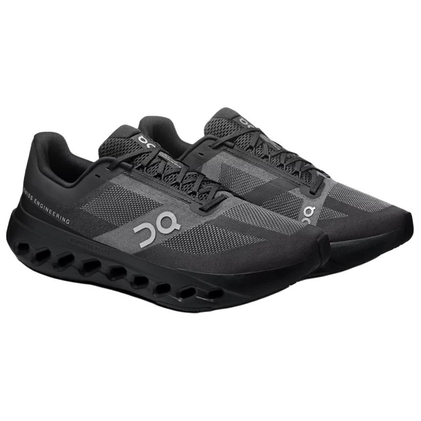 On Cloudsurfer Next Breathable Support Running Shoes Men's Black 3ME30021043
