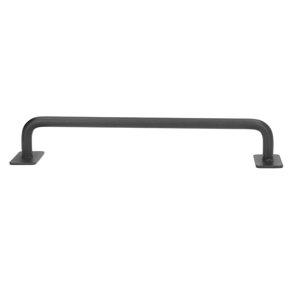 Non-Slip Barn Door Handle Carbon Steel Cabinet Pulls Solid Gate Handle Drawer