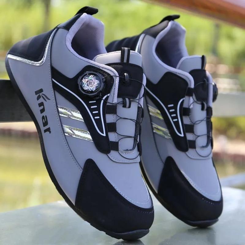 Fashion Mans New Breathable Sports Running Shoes Four Seasion Versatile Comforts Casual Shoes Fashion Rotating-button Platform Sneakers