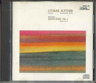 

CD OTMAR SUITNER - Sinfonie Nr.2 D-dur Op, 73 32TC37 TOKUMA Japan Classical Used