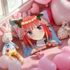 Quintuplets M-Miku N-Nakano W-Waifu Pillow Case Soft Plush Fabric Double-Sided Printed Cushion Cover Warm Winter Sofa