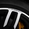 Aluminum Car Wheel Sticker Racing Motorcycle Truck Taxi SUV Logo For Lexus CT200h NX300h RX300 RX330 EX300h F Sport IS RX NX ES AFI1