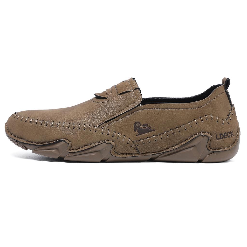Pantofi Noi pentru Bărbați Pantofi Casual din Piele Tendință Outdoor Pantofi Sport de Timp Liber Bărbat Mocasini Slip-on Adidași 38-48