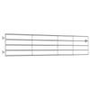 5 Bar Pasture Gate Steel (150 400) * 90 Cm Silver