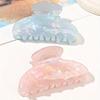 Marble Pattern Hair Claw for Daily Casual Outing Wear Y2k Claw Clips Hair Clips Hair Jaw Clip Hair Clamps Hair Clutch Hair