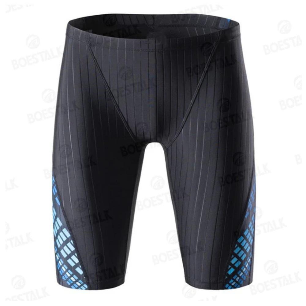 Cross-border  Men's Swim Pants, Professional Waterproof Quick-dry Beach Pants, Comfortable Breathable Swimming Pants, Outdoor Sports Swim Pants
