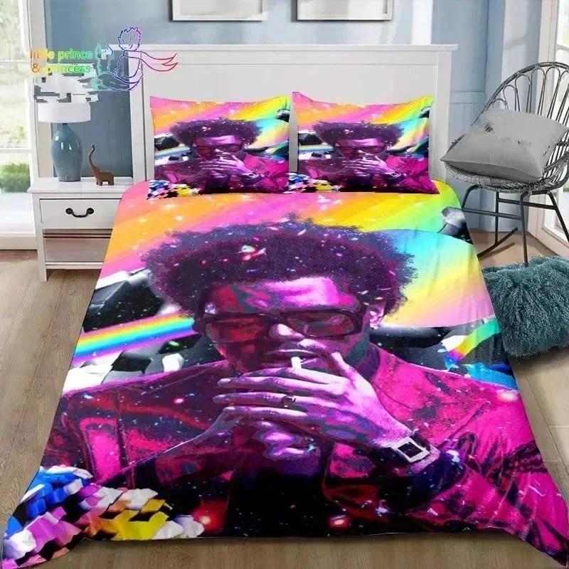 Comforter 3D Print Xo The Weeknd Bedding Set Single Twin Full Queen King Size Bed Set Adult Kid Bedroom Bedding Gift