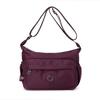 Lightweight Nylon Crossbody Bag for Women Multi Pocket Shoulder Purse Travel Sling Handbag