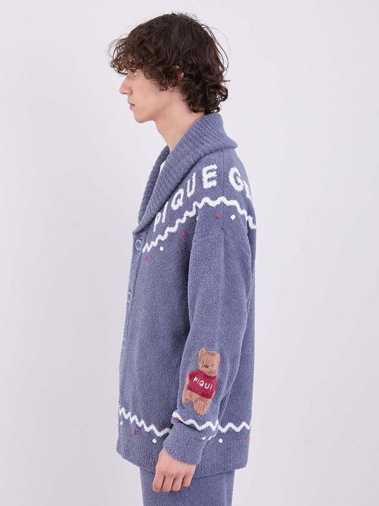 HOLIDAY UNISEX Nordic Shawl Cardigan PUNT245170 NVY [Gelato Pique]