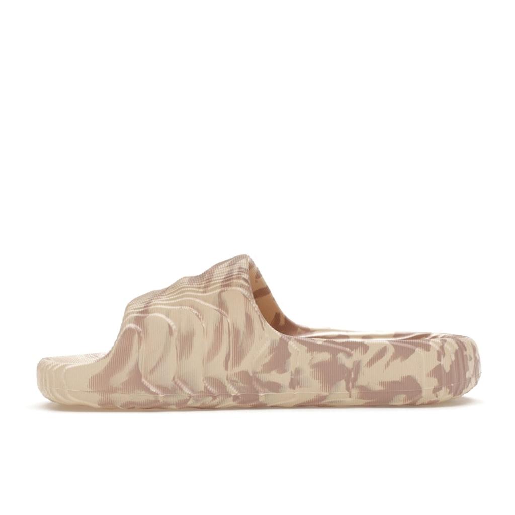 Adidas Adilette 22 Slides Sand Strata Wonder Taupe Unisex Sneakers Krem Hovedsvart HP6516