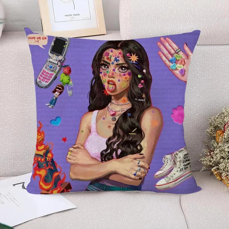 Luxury Pillow Cover X Eunpyon Art Decorative Cushion Covers for Bed Pillows Fall Decor Pillowcase  Car Decoration Sofa