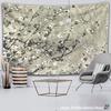 Van Gogh Oil Painting Almond Blossoms Tapestry Headboard Wall Art Bedspread Dorm Tapestry Home Decor