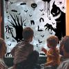 Halloween Stickers Creating A Festive Atmosphere 25*35cm Household Products Ghost Stickers Variety Of Styles Pvc Static Stickers