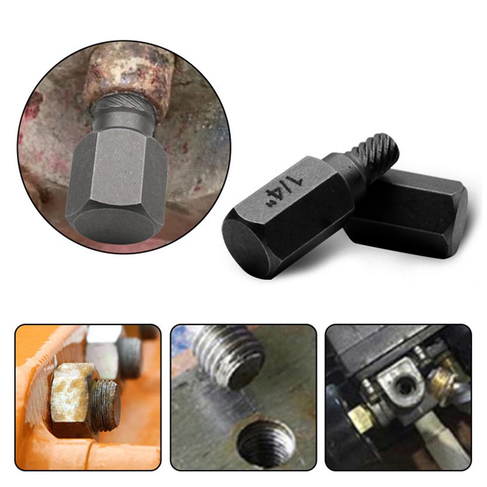 26/10 Pcs/Set Broken Screw Remover Tools Boxed Disassemble Screws Bolt Stud Slip Teeth Removing for Cars and Construction Sites