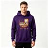 Men's Print Pullover Hoodie, Cute Anime Character Ramen Bowl Pattern Casual Hooded Sweatshirt