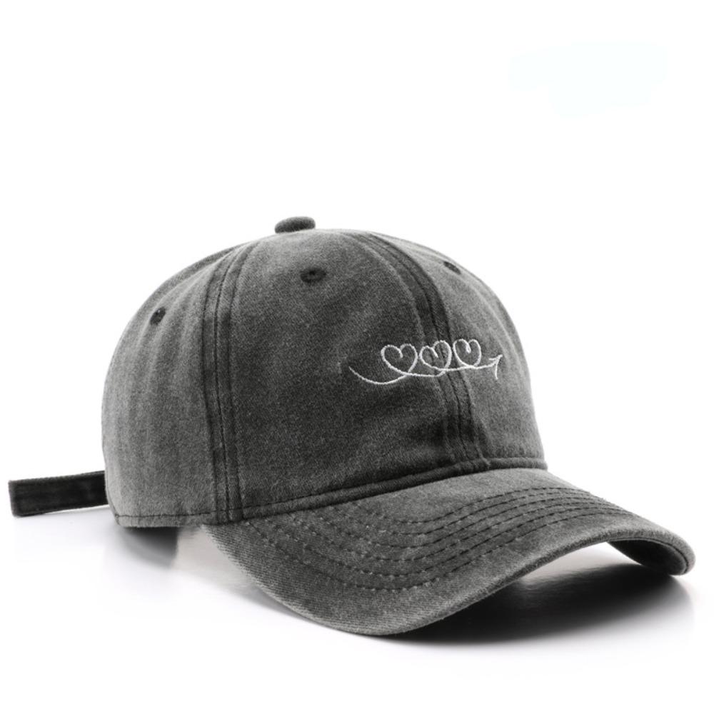 Retro Embroidery Baseball Cap Casual Duck Tongue Hat Fashion Sun Hat  Outdoor Sport