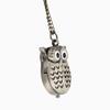 Fashion Vintage Men Women  Alloy Retro Owl Shape Clock Pendant Long Necklace Chain Watches Birthday Gifts