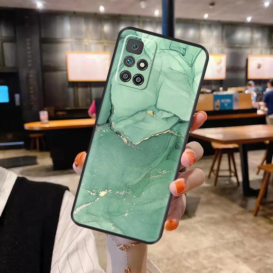 For Redmi 10 Case redmi10 Flowers Soft Phone Shell For Xiaomi Redmi 10 4G Cover For Redmi 10 Prime Cute Butterfly Cartoon Cases