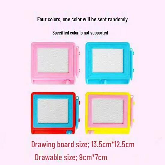 Großes magnetisches Zeichenbrett für Kinder - Buntes Graffiti- und Schreibspielzeug mit Stift