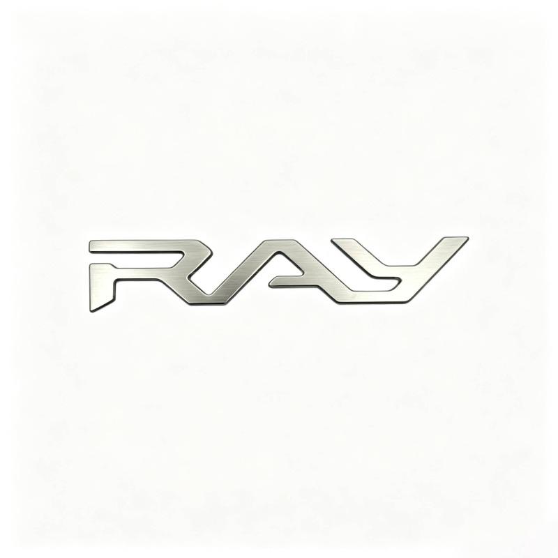 Suitable for the new KIA modified RAY aluminum alloy car personalized car logo door logo side label rear tail label