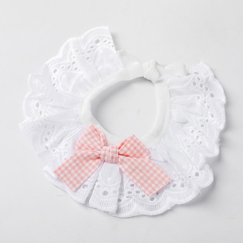 Large, Medium and Small Dog Dog Saliva Towel Cat Scarf Pet Jewelry Pet Scarf Necklace Collar Bell Dog Bow Tie