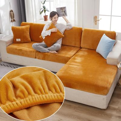 Thick Sofa Cushion Cover Elastic Furniture Protector Sofa Seat Cushion Slipcover Solid 9 Colors Quality Living Room Sofa Cover
