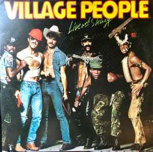 LP Record VILLAGE PEOPLE  Live And Sleazy NBLP27183 Casablanca 1979 Japan SoulFunk Used