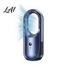 Quiet Bladeless Fan with Remote Desktop Air Purifier 8-Speed USB Rechargeable Circulator Portable for Summer Heat 8H Timer 90 Degree Oscillation
